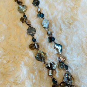 Elegant Multi-Color Shell Necklace